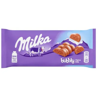 Milka White Chocolate, 55 g / 1.94 oz (2 units)