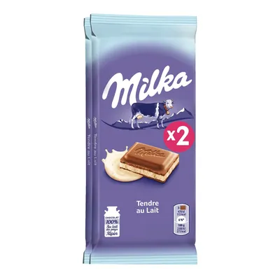 Milka Milk Chocolate Bar lu biscuit, 87 g – Peppery Spot