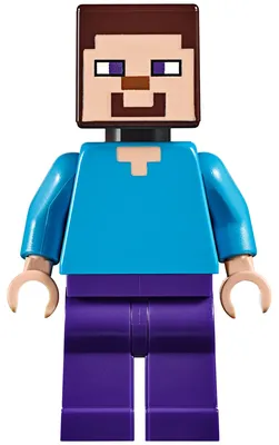 Minecraft Diamond Level Steve Action Figure