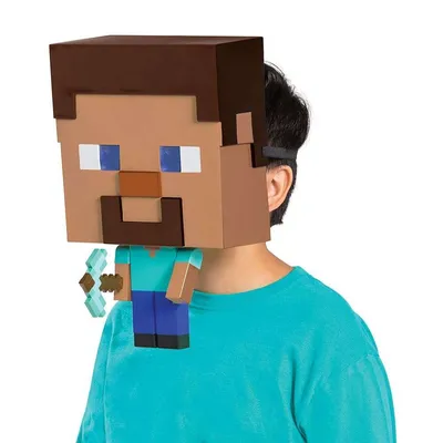 Minecraft Adaptive Steve Costume for Kids