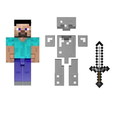 Minecraft Steve 3 1/4-Inch Scale Action Figure