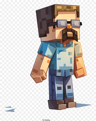 minecraft cute steve\" Sticker for Sale by crusherXF | Redbubble