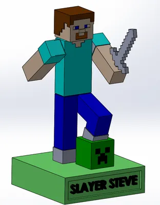 steve from minecraft for beginners | How to draw steve, How to play  minecraft, Steve