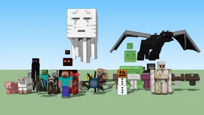 Фанат Minecraft за год собрал в виртуальном музее всех мобов