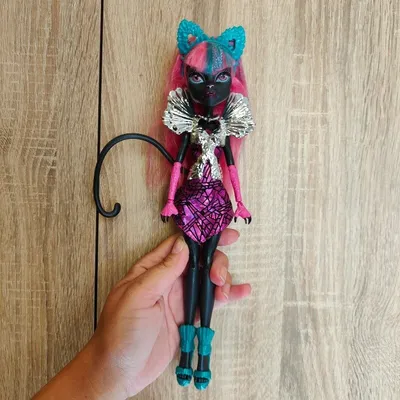 Коллекционная кукла Монстр Хай Кэтти Нуар, Новый скарместр - Monster High  Catty Noir