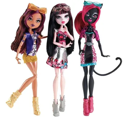 Кукла Монстр Хай Monster High Кэтти Нуар — купить в Красноярске. Куклы на  интернет-аукционе Au.ru