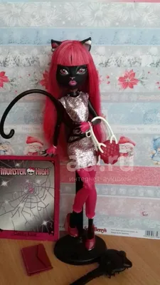 Monster High Friday 13-й рисунок куклы Кэтти Нуар, другие, телевидение,  другие, чиби png | PNGWing