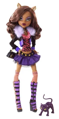 Кукла Monster High Mattel Монстер Хай Клодин Вульф с кроватью - купить с  доставкой по выгодным ценам в интернет-магазине OZON (864178303)