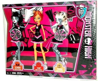 Игровой набор Торалей, Мяулодия и Пурсефона (Toralei, Meowlody and  Purrsephone), MONSTER HIGH