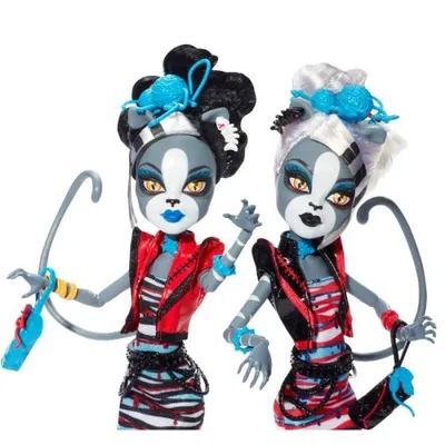 Купить куклы Monster High Meowlody and Purrsephone в Украине