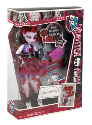 Monster High Operetta (Базовая Оперетта) c питомцемМагазин \"Лэйфурт\"