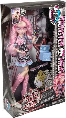 Кукла Monster High Страх, Камера, Мотор! Вайперин Горгон – фото, отзывы,  характеристики в интернет-магазине ROZETKA от продавца: Best Of British  fits | Купить в Украине: Киеве, Харькове, Днепре, Одессе, Запорожье, Львове