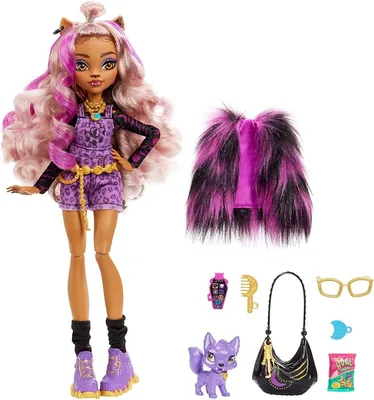 Monster High Clawdeen Wolf Doll in Monster Ball Party Fashion with  Accessories - Walmart.com