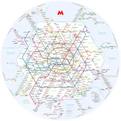 Опубликована новая схема московского метро-2030 - Российская газета