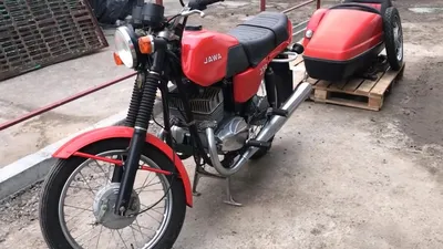 Ретро мотоцикл Jawa 350