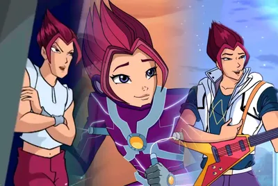 Musa and Riven with a son : r/winxclub