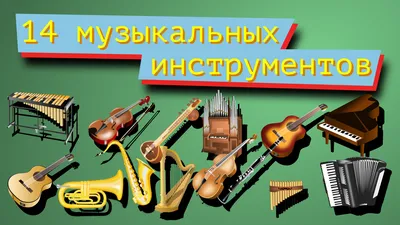 Виды музыкальных инструментов и классификация