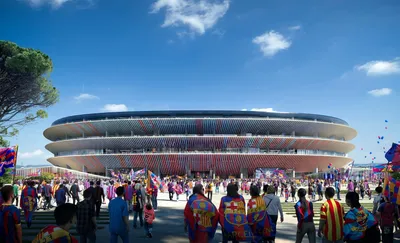 Стадион «Камп Ноу» (Camp Nou stadium) - Стадионы мира