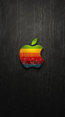 Apple Logo Colorful Wallpaper iPhone Phone 4K #4220e