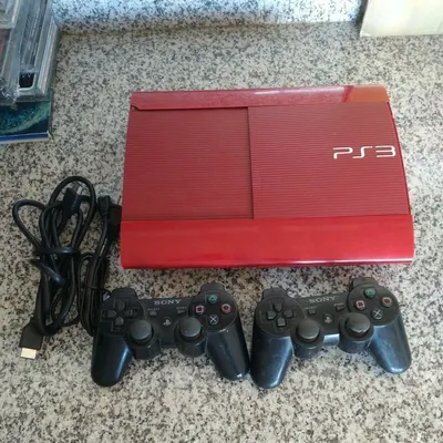 Playstation 3 Super Slim Limited Red PS3 500GB CECH-4001C Version 4.87 |  eBay