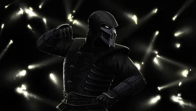 Обои для рабочего стола Mortal Kombat Ниндзя Noob Saibot Фэнтези