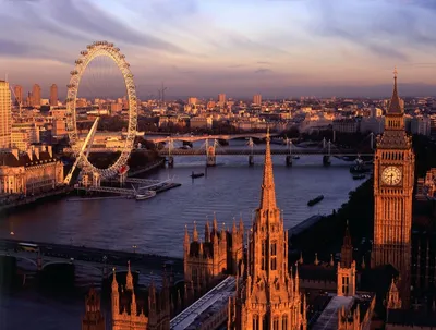 Обои на рабочий стол: Биг Бен (Big Ben), Города, Англия, Лондон - скачать  картинку на ПК бесплатно № 92420