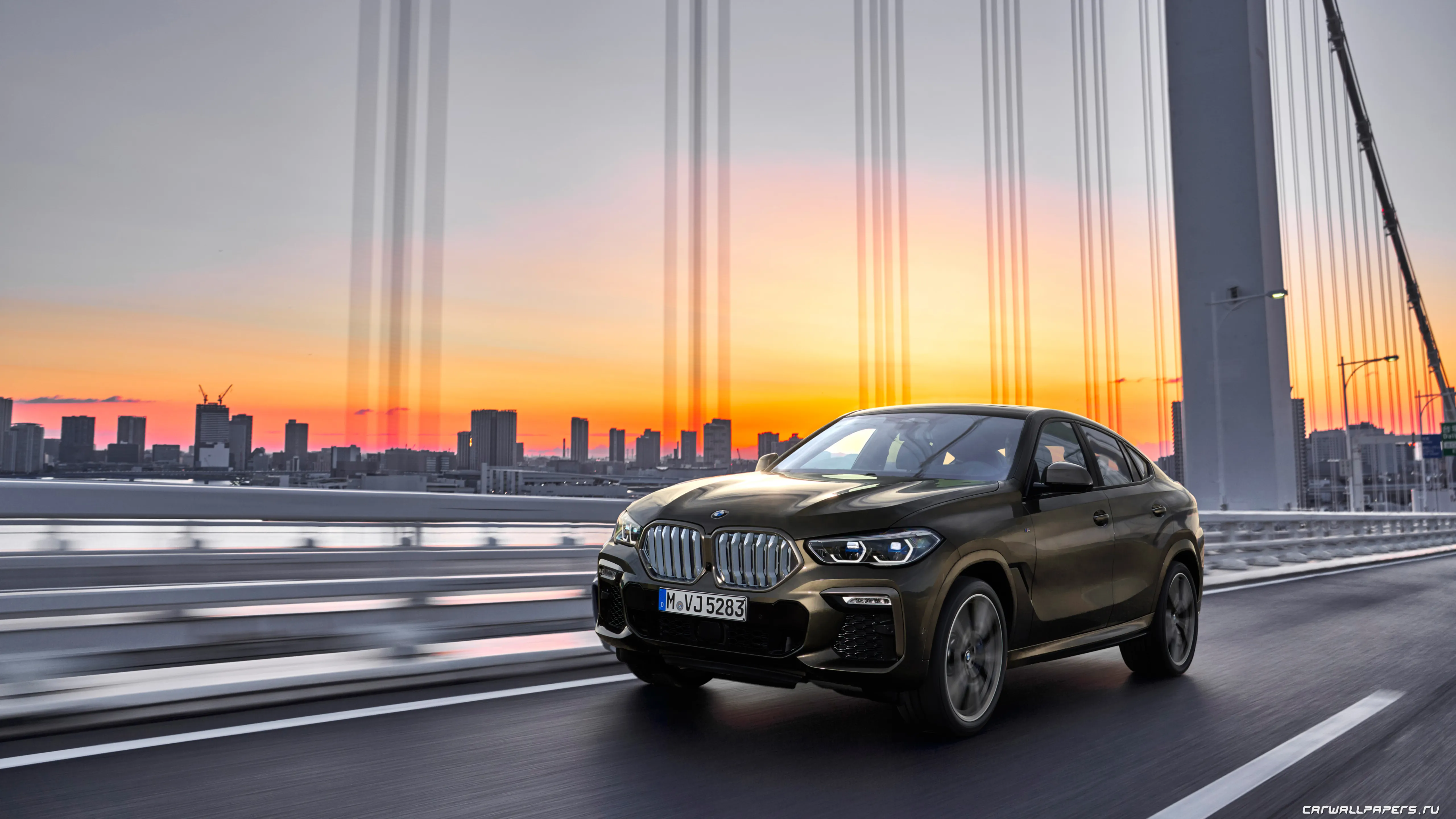 Обои на рабочий стол автомобили BMW X6 M50i - 2019 Обои на рабочий стол автомобили BMW X6 M50i - 2019
