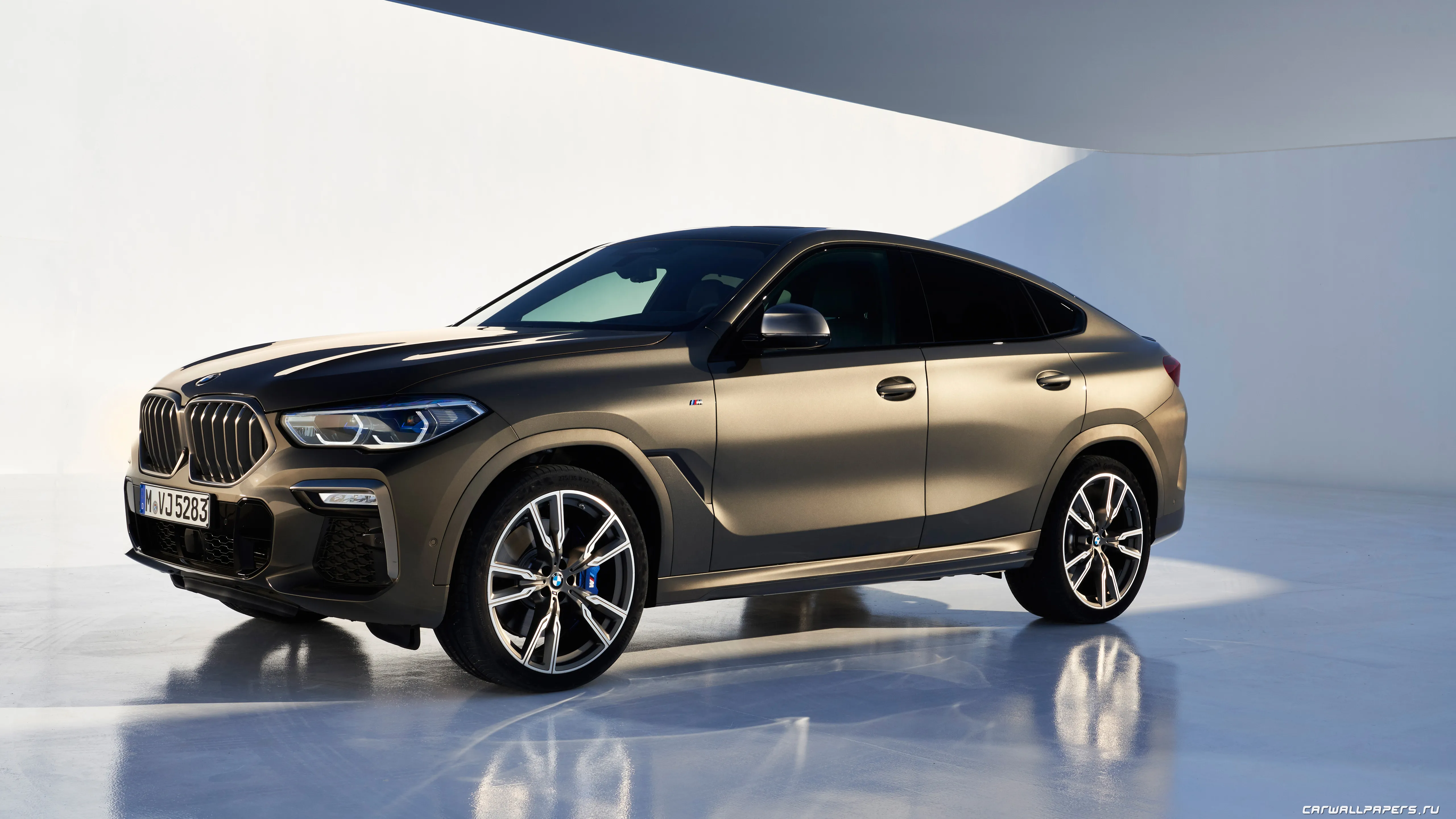 Обои на рабочий стол автомобили BMW X6 M50i - 2019 Обои на рабочий стол автомобили BMW X6 M50i - 2019