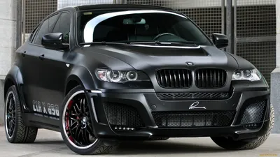 Обои для рабочего стола БМВ Тюнинг x6m Сбоку Автомобили