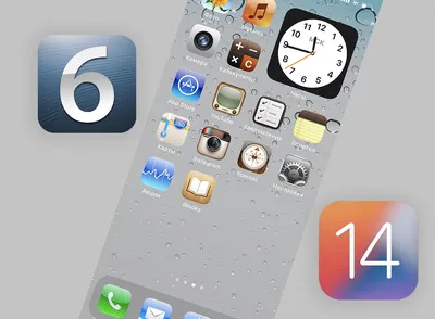 Как превратить домашний экран iOS 14 в iOS 6. Ностальгия!