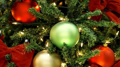 Бесплатные обои для рабочего стола 2018 - заставки на новогодние рабочий  стол в год Собаки