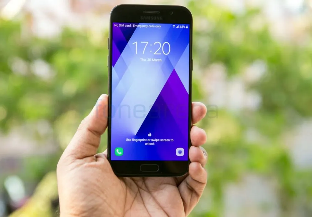Чехол для Samsung A5 (2017) A520 - Clear View Cover (Black) Купить Чехол для Samsung A5 (2017) A520 - Clear View Cover (Black) Купить