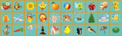 ALFABILLION Набор Наклеек на Шкафчики в Детский Сад, Игрушки
