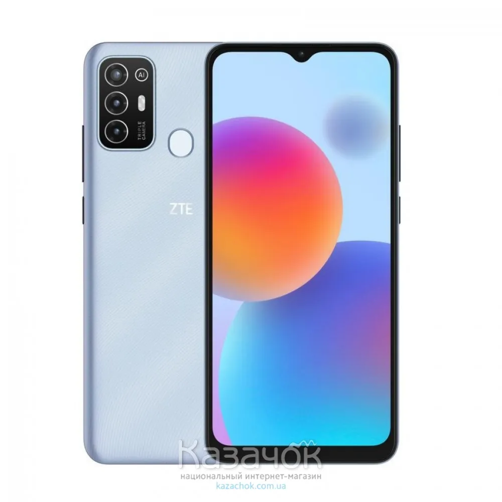 ZTE BLADE A51 2/32 Gb Dual Sim Gray (850640) купить в Киеве ➦ лучшая цена в Фокстрот по всей Украине: Харьков, Днепр, Одесса, Николаев, Запорожье ZTE BLADE A51 2/32 Gb Dual Sim Gray (850640) купить в Киеве ➦ лучшая цена в Фокстрот по всей Украине: Харьков, Днепр, Одесса, Николаев, Запорожье