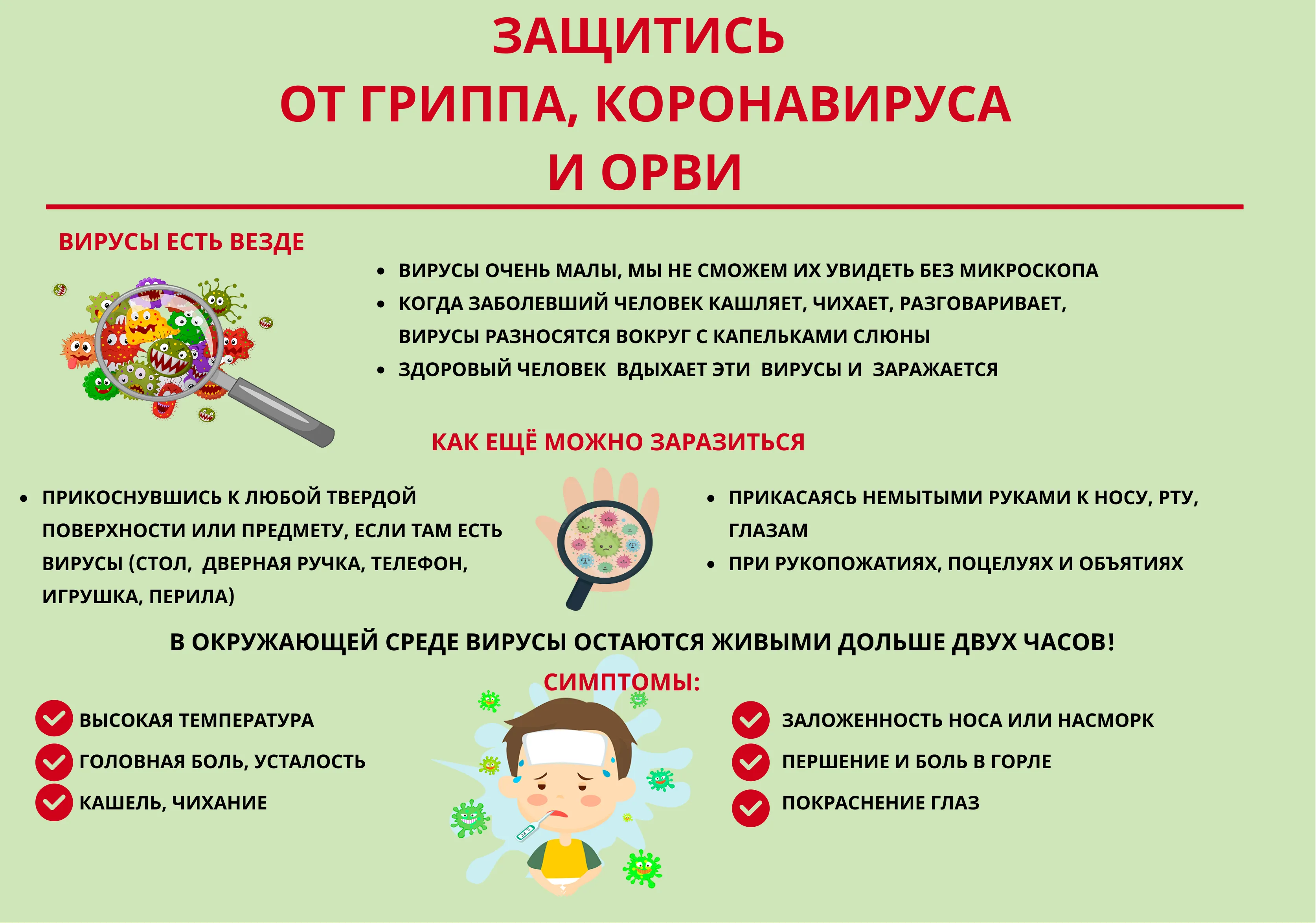 Осторожно, грипп! | Образование голышмановского района Осторожно, грипп! | Образование голышмановского района