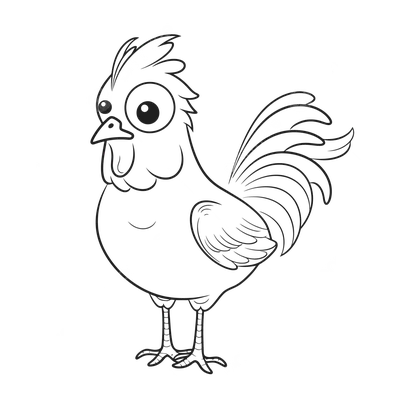Как нарисовать Петуха с помощью фото-схемы? | Петух, Рисование, Картинки