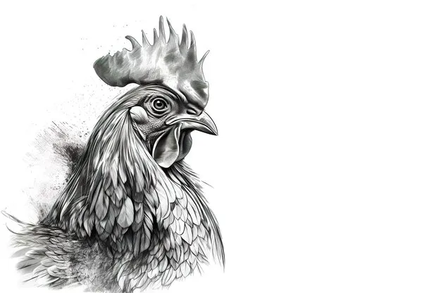 Как нарисовать петуха | РИСУНКИ | Дзен Как нарисовать петуха | РИСУНКИ | Дзен