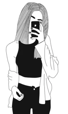 Girl Drawing | Cute Girl Sketch