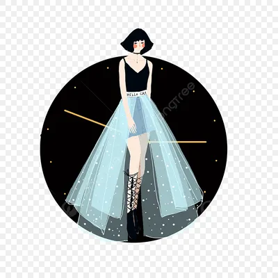 Платье нарисованное рукой на Dressform Иллюстрация вектора - иллюстрации  насчитывающей люди, яркое: 38069084