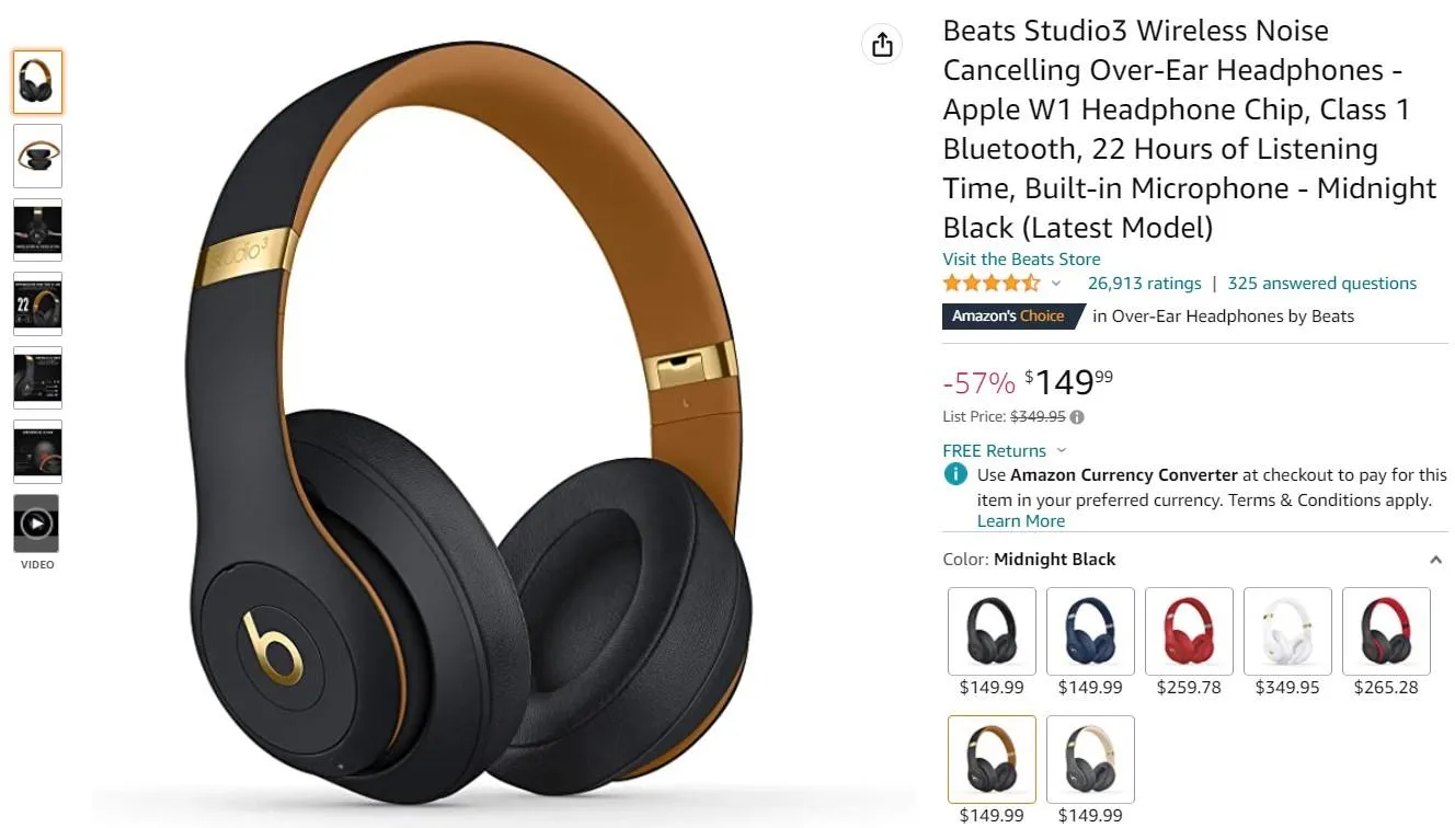 Купить Beats Studio 3 Wireless Беспроводные наушники в Бишкеке | GAMESTORE | ИГРАЙ С НАМИ Купить Beats Studio 3 Wireless Беспроводные наушники в Бишкеке | GAMESTORE | ИГРАЙ С НАМИ