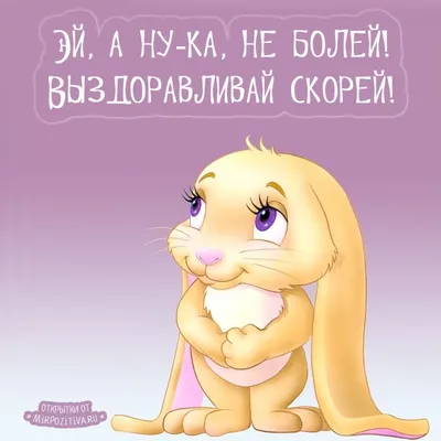 Картинки не болей поправляйся фотографии