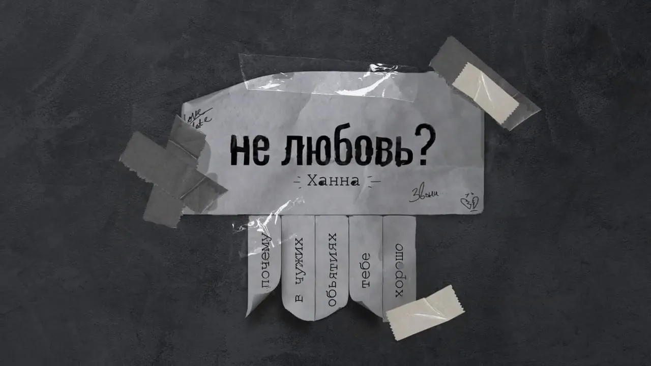 Ханна - Не любовь? (Премьера песни) - YouTube Ханна - Не любовь? (Премьера песни) - YouTube