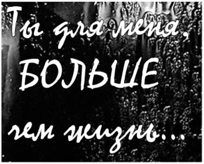 Я люблю тебя. И я не собираюсь говорить, что я не могу жить без тебя. Я