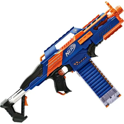 Nerf Elite Rapidstrike — Лучший из автоматов | Обзор бластера нерф | Клуб  Любителей Нерф | Дзен