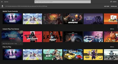 GeForce NOW увеличивает список игр с сенсорным управлением + 8 новых игр на  этой неделе