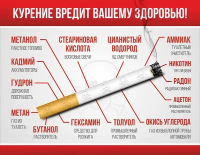 Вред курения плакат глянцевый А2+, плотная фотобумага от 200г/м2 - купить с  доставкой по выгодным ценам в интернет-магазине OZON (262607835)