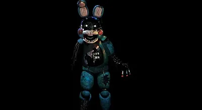 Withered Bonnie (Old Bonnie) by RedFoxii on DeviantArt