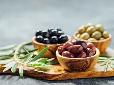 Оливки Federici Гигантские с косточкой, 420 гр. - купить с доставкой по  Москве, цена