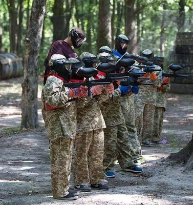 Что такое современный пейнтбол для подростков? • GanzPaintball