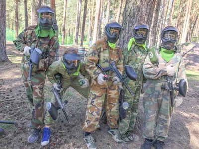 Детский пейнтбол в Ростове-на-Дону в клубе EXTREME BASE